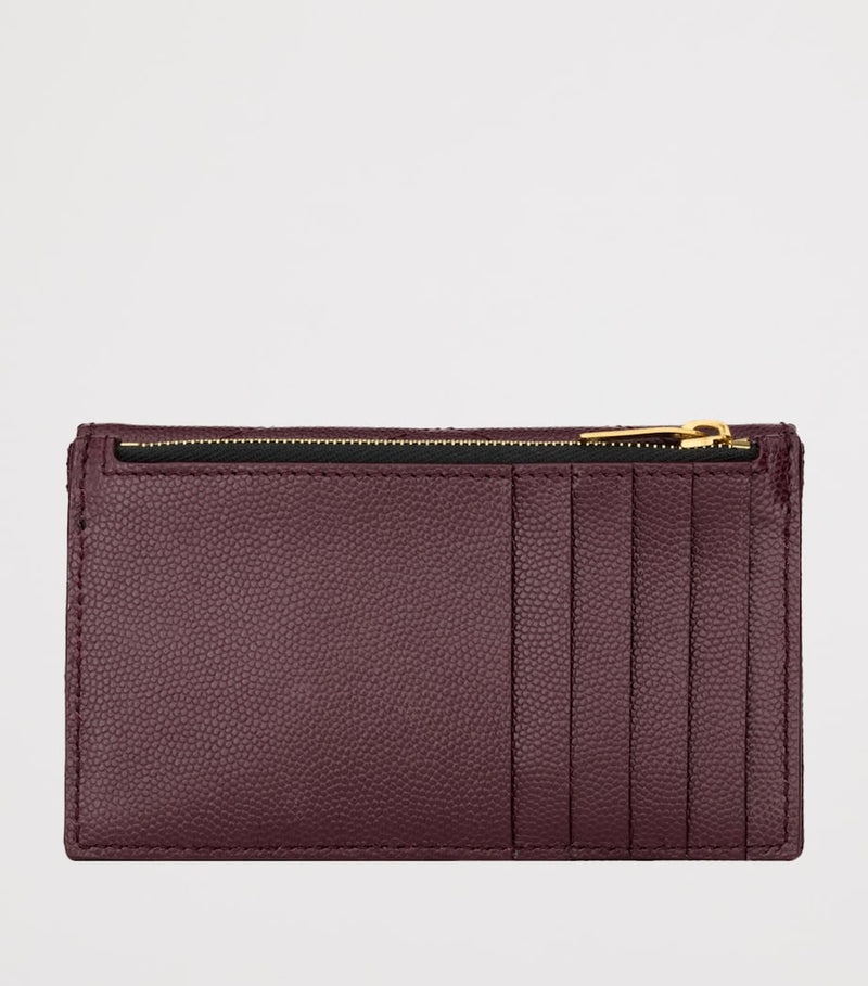 Saint Laurent Cassandre Matelassé envelope wallet (British brand)