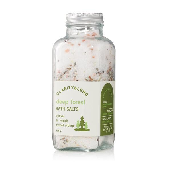 Clarity Blend Deep Forest Bath Salts 335g - British product