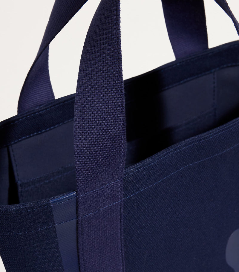 Harrods mini cotton logo tote bag, UK version