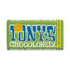 Tony's Chocolonely dark chocolate almond sea salt 180g, UK version