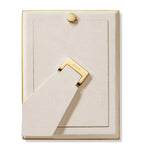 Aerin Leather Classic Photo Frame 5'' x 7'' - British product