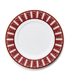 Baccarat Arcadia Red dessert plates 21cm - British product