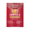 Seven Seas Omega-3 Turmeric supplement 30 tablets & 30 capsules, UK version