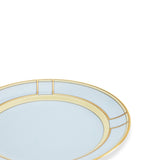 Ginori 1735 Colonna Diva Celeste porcelain dessert plate 20cm (British brand)