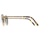 Ray-Ban RB3637 New Round gold unisex sunglasses - British product