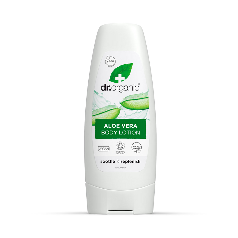 Dr Organic Aloe Vera Body Lotion 200ml, imported from the UK