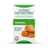 Living Nutrition Organic Fermented Turmeric Capsules 60, UK version