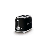 Smeg TSF01 toaster and KLF04 kettle in black, British brand