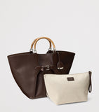 Ralph Lauren Collection leather tote bag, imported from the UK