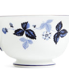 Wedgwood Wild Strawberry Inky Blue teacup and saucer (British brand)