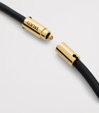 LOEWE wristlet strap calfskin leather gold hardware (British brand)