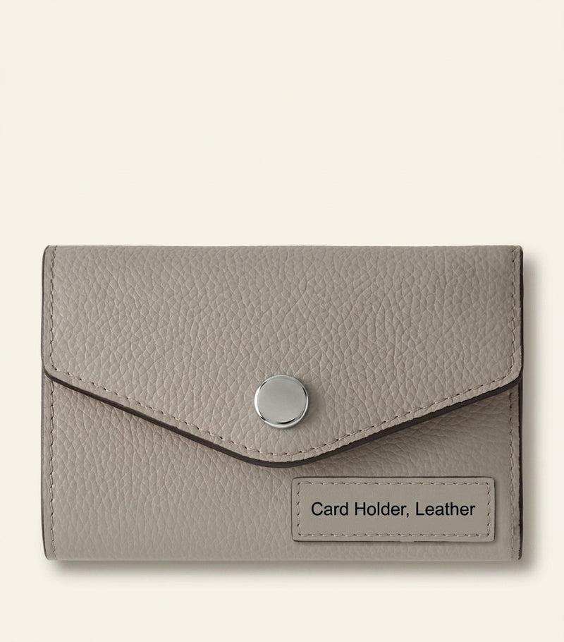 Mulberry leather folded multi-card wallet, imported from the UK
