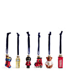 Harrods mini London tree decorations set of 6, UK version