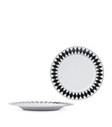 Harrods Prada Set of 2 Porcelain Chequerboard Dessert Plates 22cm- Buy online at McGrocer