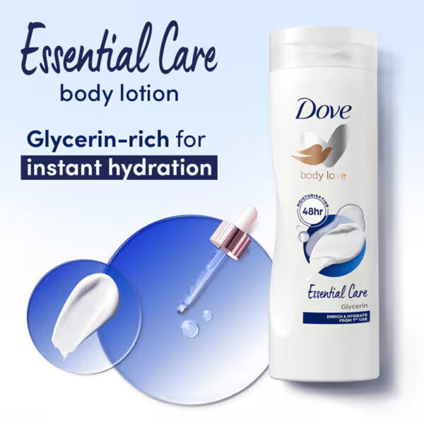 Dove Body Love Essential Care Body Lotion 400ml - British product