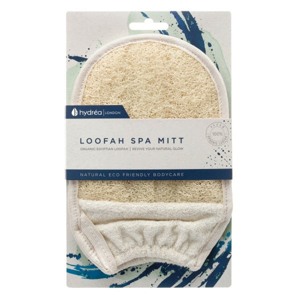 Hydréa London Egyptian Loofah Dual Sided Spa Mitt, UK version