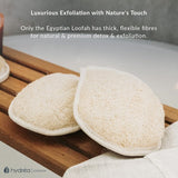 Hydréa London Egyptian Loofah Dual Sided Spa Mitt, UK version