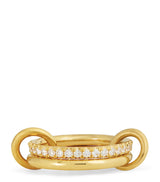Harrods Spinelli Kilcollin Yellow Gold and Diamond Ceres Ring- Buy online at McGrocer