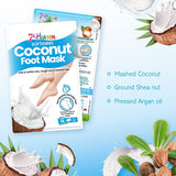 7th Heaven Coconut Foot Mask socks, UK version