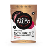 Holland & Barrett Planet Paleo Organic Bone Broth Collagen Protein Powder Original 225g- Buy online at McGrocer