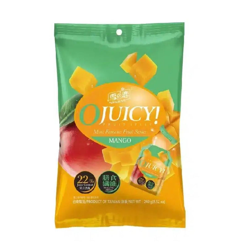 Yuki & Love OJuicy mango jelly, imported from the UK