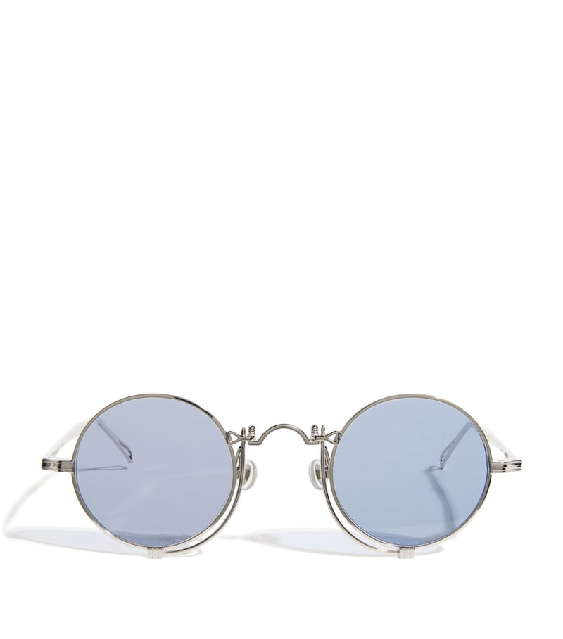 Matsuda round 10601H titanium sunglasses, UK version