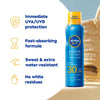 NIVEA sun cream mist SPF30 Protect Refresh 200ml, imported from the UK