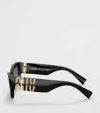 Miu Miu Runway rectangle sunglasses, UK version