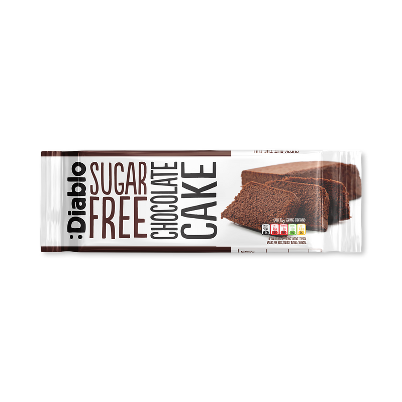 Diablo sugar free chocolate cake 200g - British product