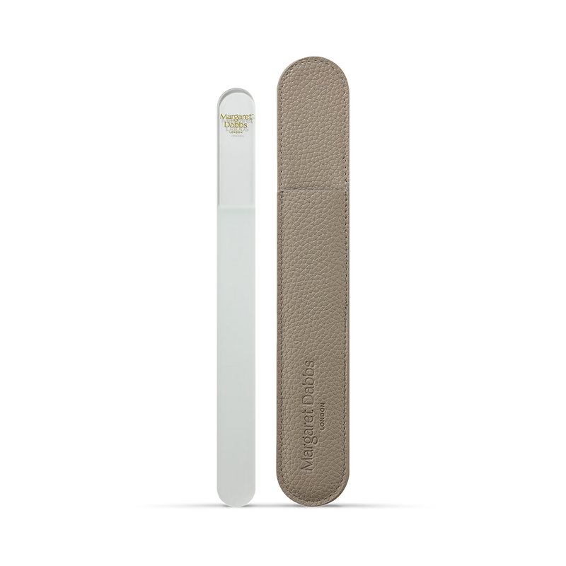 Margaret Dabbs London crystal nail file with cover (British brand)
