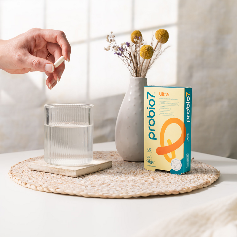 Probio7 Digestive Probiotic Capsules 30, imported from the UK
