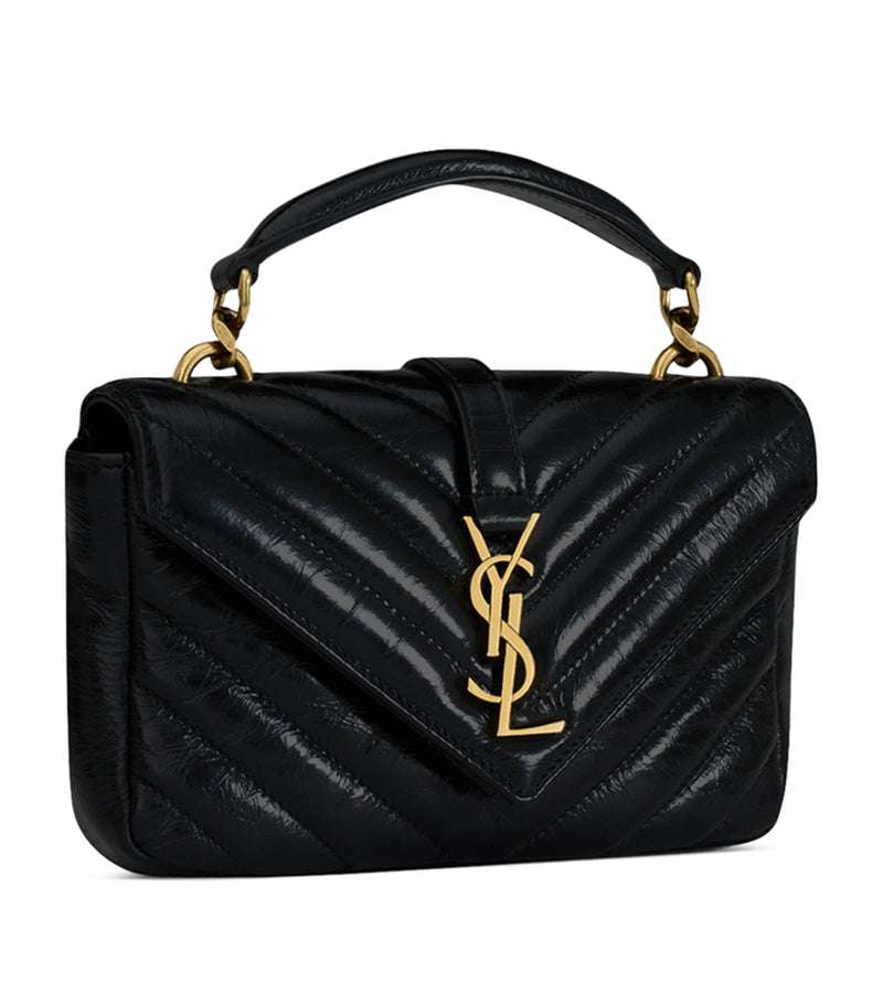 Saint Laurent Mini College matelassé shoulder bag (British brand)