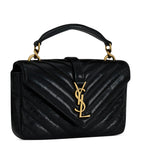 Saint Laurent Mini College matelassé shoulder bag (British brand)