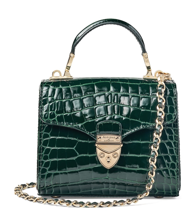 Aspinal of London Mini Mayfair top-handle bag, imported from the UK
