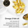 SuperSelf Omega-3 fish oil 3000mg triple strength 120 softgels - British product