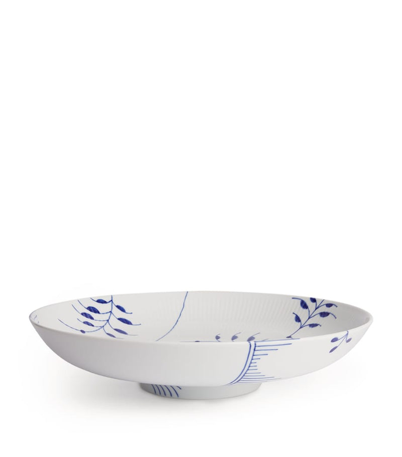 Royal Copenhagen Blue Fluted Mega Bowl 34cm, imported from the UK