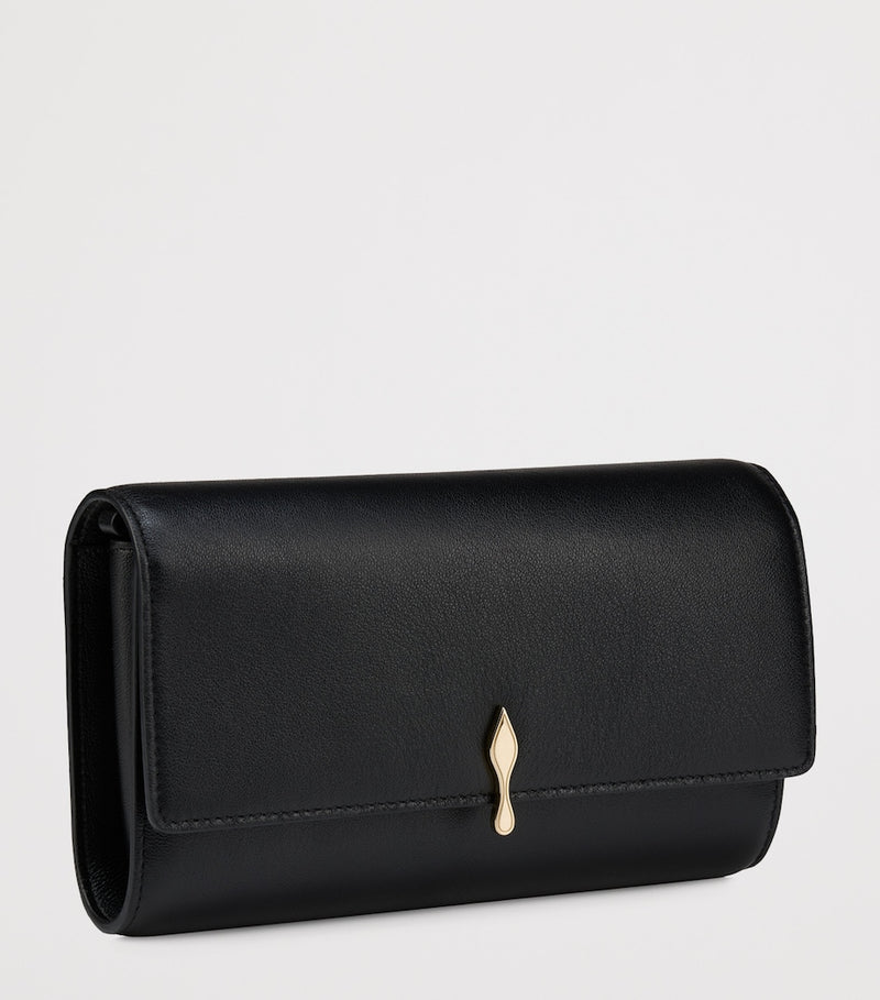 Christian Louboutin Bettina nappa leather chain wallet, imported from the UK