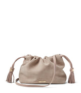 Harrods Aspinal of London Large Leather Soho East West Cross-Body Pouch- Buy online at McGrocer
