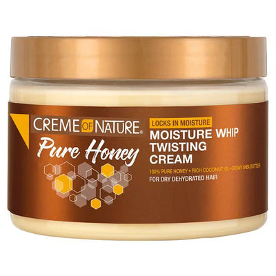 Creme of Nature Pure Honey Moisture Whip Crème à Twists Cheveux 326g