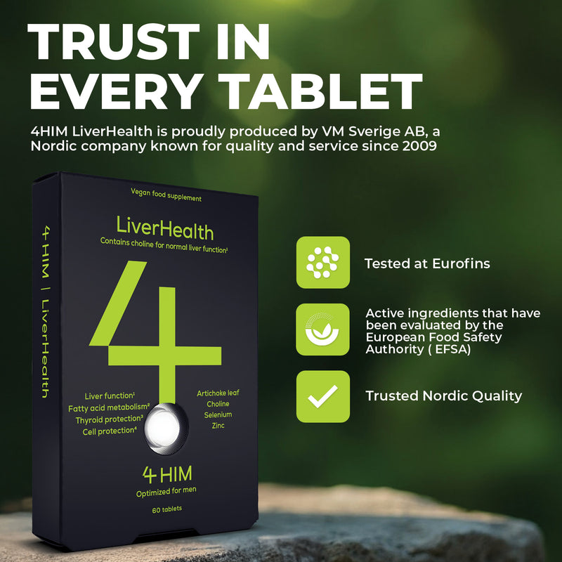 4Him Liverhealth vegan liver tablets 60 - British product