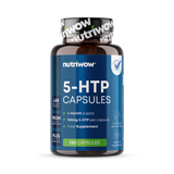 Holland & Barrett Nutriwow 5-HTP Capsules 100mg Griffonia Seed Complex 120 Vegan Capsules- Buy online at McGrocer