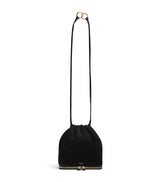 Harrods Alaïa Suede Le Ponchon Cross-Body Bag 23x19x10cm- Buy online at McGrocer