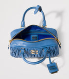 Miu Miu Arcadie top-handle bag in nappa leather, UK version