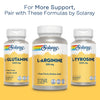 Solaray L-Arginine 500mg capsules 100 count (British brand)