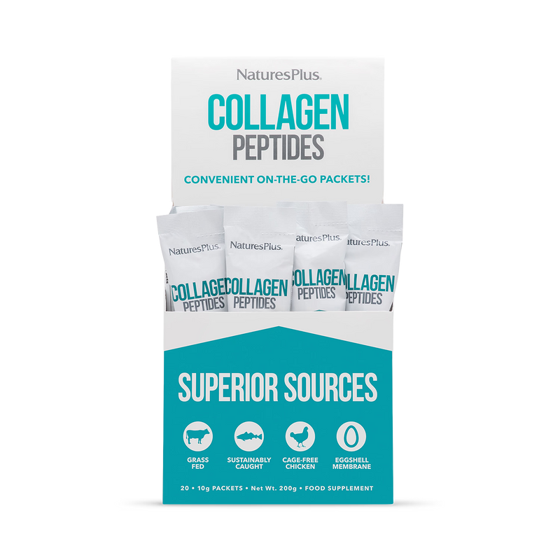 NaturesPlus collagen powder stick pack 20 sachets, UK version