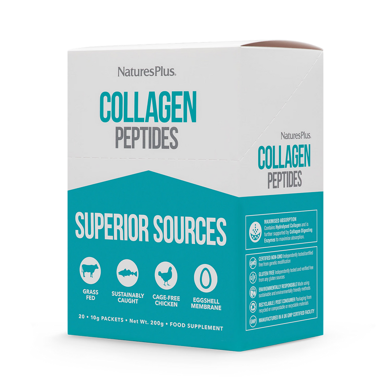 NaturesPlus collagen powder stick pack 20 sachets, UK version