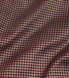 Harrods silk jacquard pocket square 32cm, imported from the UK