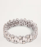 Suzanne Kalan white gold diamond eternity ring - British product