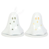 Superdrug Something Different Ghost Tealight And Incense Cone Holder Ceramic - 10.8cm- Buy online at McGrocer