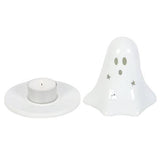Something Different Ghost Tealight and Incense Holder Ceramic 10cm (British brand)